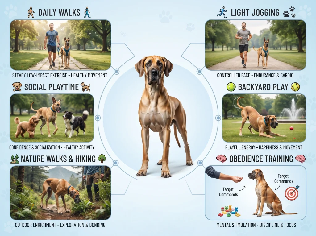 Great Dane Dog Training and Exercise