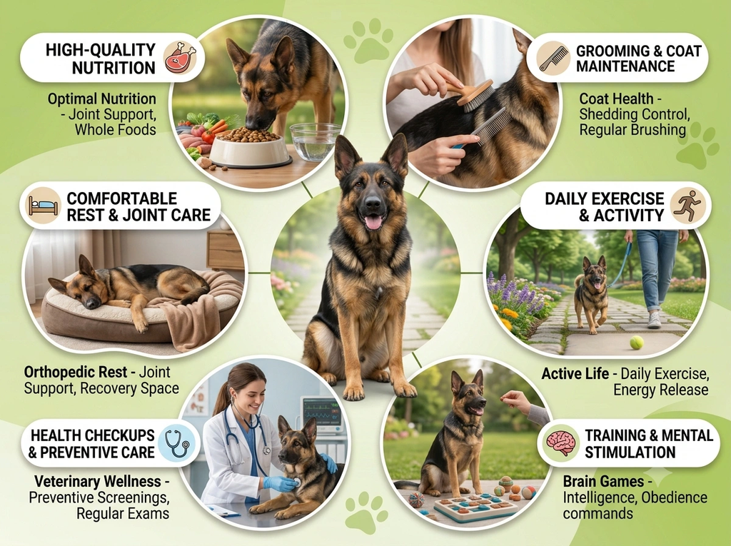 German Shepherds Nutrition