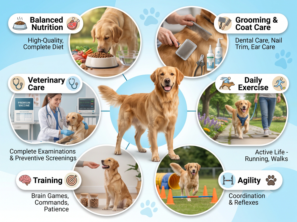 Golden Retriever Grooming