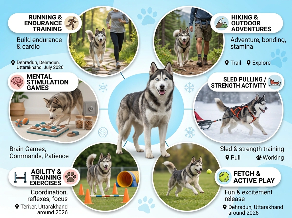 Caring Siberian Husky Dog Breed
