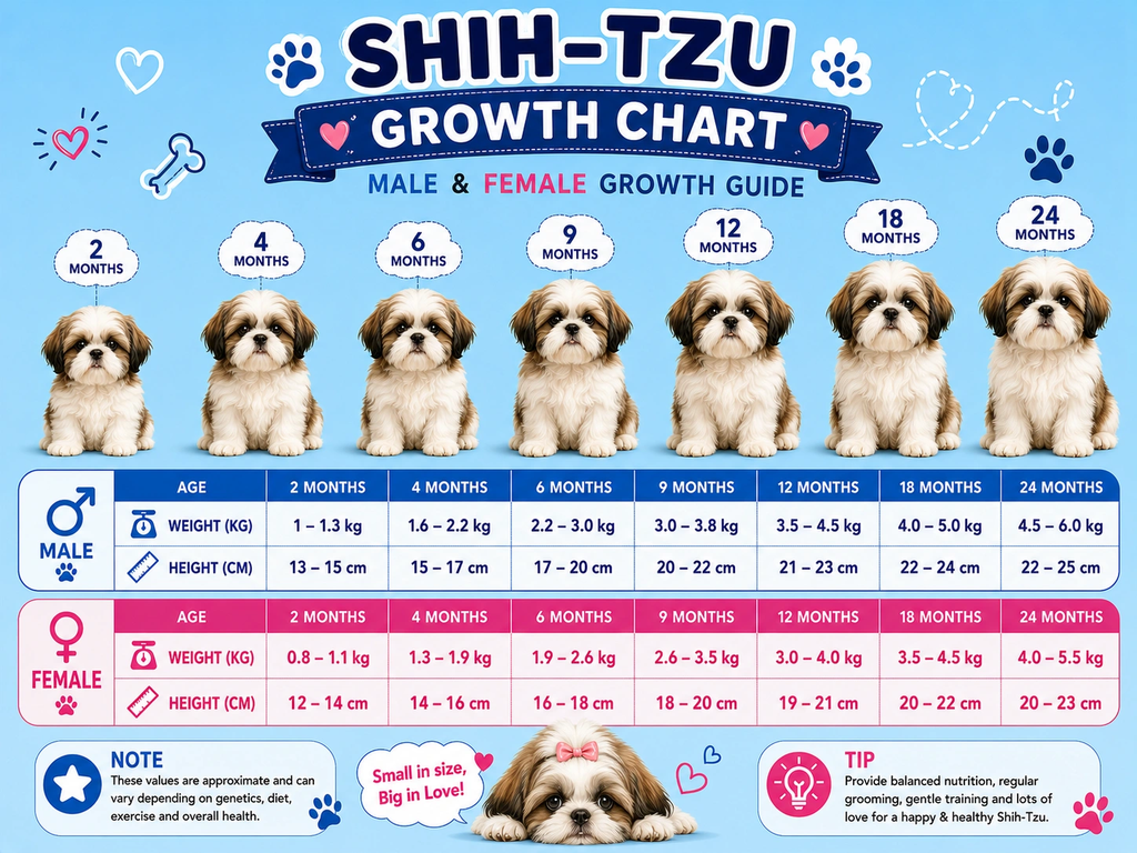 Shih-Tzu Growth Chart