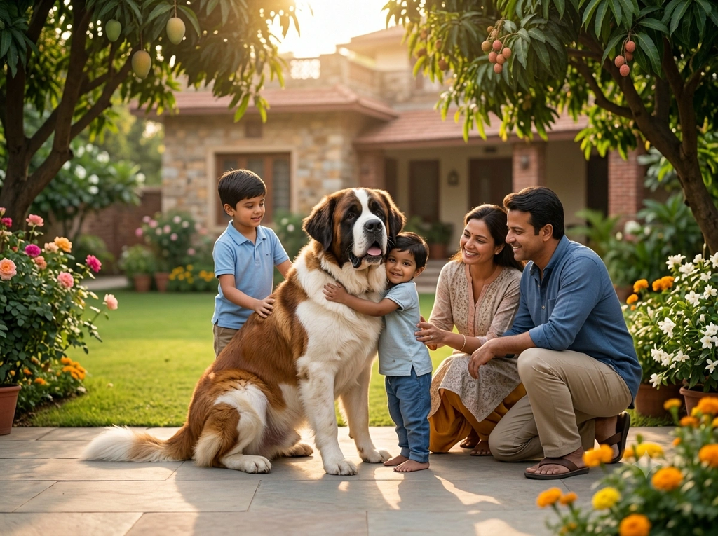 Saint Bernard Dog Breed